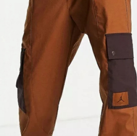Jordan Essential Cargo Pants Brown Size 1X - Picture 2 of 12